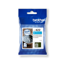 Мастило BROTHER LC422C, Cyan