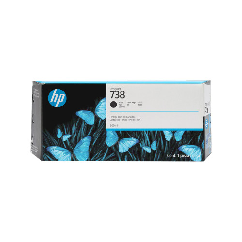 Мастило HP 738, 498N8A, Black