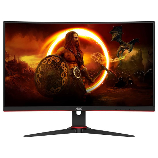Монитор AOC C24G2AE/BK, 23.6 инча VA, FHD, 165Hz, 2x HDMI, 2x DP, VGA
