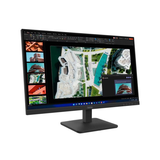 Монитор LENOVO ThinkVision S27-4e, 27 инча, IPS, FHD, 16:9, 100 Hz, 4 ms, HDMI, VGA