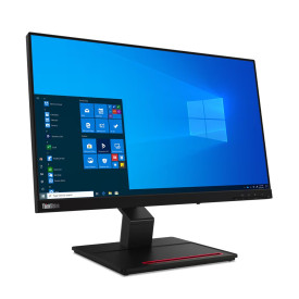Монитор LENOVO ThinkVision T24t-20, 23.8 инча, IPS, Full HD 1920x1080, 16:9, 60Hz, 4ms, HDMI, DisplayPort, USB-C, 4xUSB-A