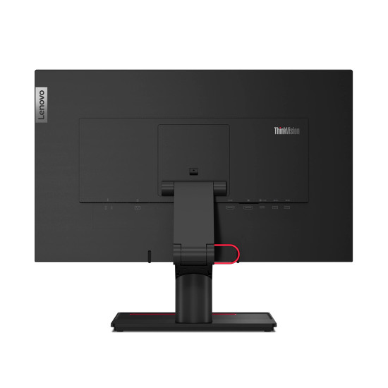 Монитор LENOVO ThinkVision T24t-20, 23.8 инча, IPS, Full HD 1920x1080, 16:9, 60Hz, 4ms, HDMI, DisplayPort, USB-C, 4xUSB-A