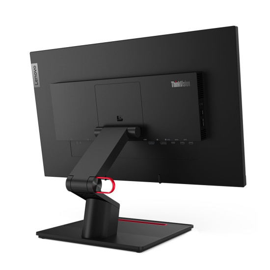 Монитор LENOVO ThinkVision T24t-20, 23.8 инча, IPS, Full HD 1920x1080, 16:9, 60Hz, 4ms, HDMI, DisplayPort, USB-C, 4xUSB-A