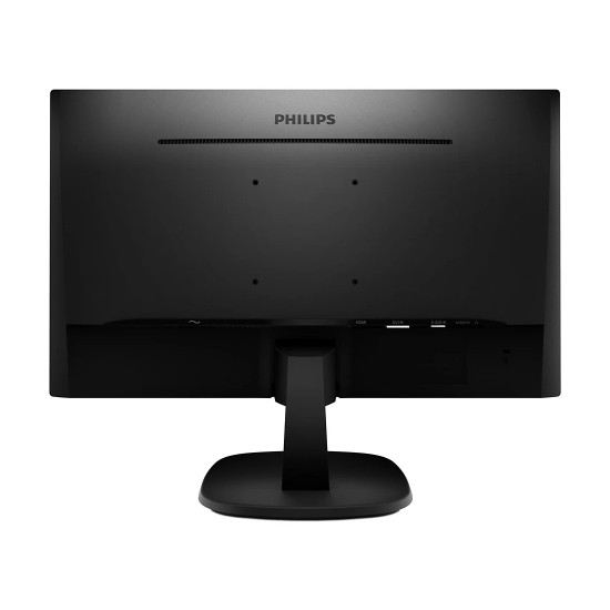 Монитор Philips 23.8 inch, IPS, Full HD, 76 Hz, 5 ms, HMDI, VGA, DVI, 243V7QDAB, Черен
