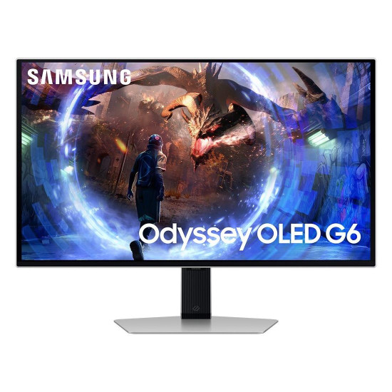 Монитор Samsung Odyssey, LS27DG602SUXEN, 27 инча, OLED, QHD, 360 Hz, 0.03 ms, HDMI, DP