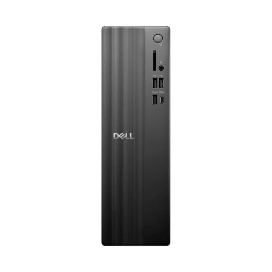 Настолен компютър Dell Slim Desktop ECS1250, Intel Core i3-14100, 4 ядра, 8 GB DDR5, 512 GB SSD, Intel UHD Graphics 730, Wi-Fi, Bluetooth, Ubuntu