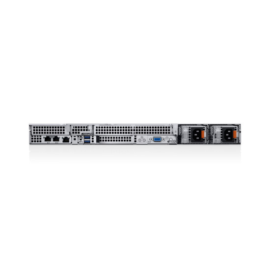 Сървър Dell PowerEdge R660xs Rack, Intel Xeon Scalable, DDR5, до 10 NVMe, RAID, iDRAC9, USB 4, 2U