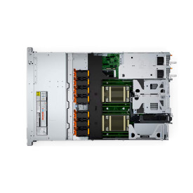 Сървър Dell PowerEdge R660xs Rack, Intel Xeon Scalable, DDR5, до 10 NVMe, RAID, iDRAC9, USB 4, 2U