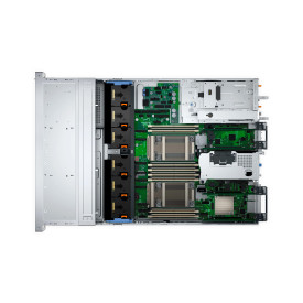 Сървър Dell PowerEdge R760XS, Xeon Silver 4514Y, 16 ядра, 32 нишки, 2.0GHz-3.6GHz, 16GB DDR5, 480GB SSD, PERC H755, 12 x 3.5 инча hot-plug, iDRAC9, TPM 2.0, 2 x 1Gb LOM, 2 x 1100W PSU, 1U Rack