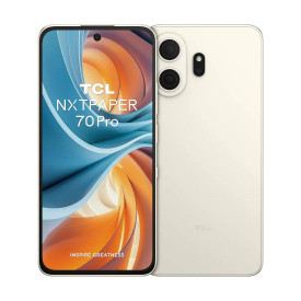 Смартфон TCL P80 Ultra, Dual SIM, 6.83 инча, 120Hz, MediaTek Dimensity 7400 Elite, 8GB RAM, 256GB памет, Android, Gold