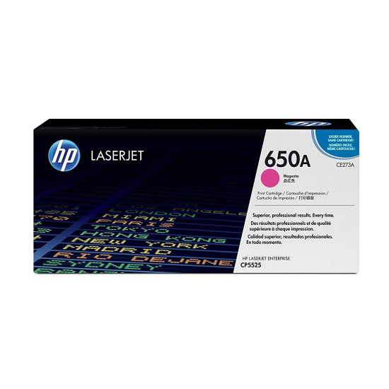 Тонер касета HP 650A, CE273A, Magenta