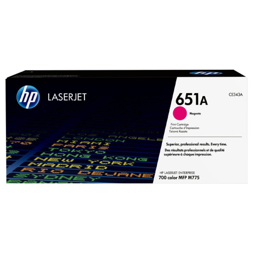 Тонер касета HP 651A, CE343AC, Magenta