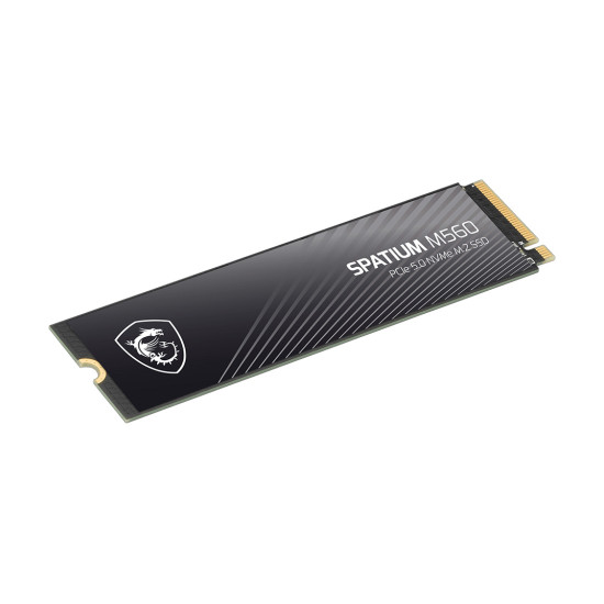 Вътрешен SSD диск MSI Spatium M560, PCIe Gen5 x4, M.2 2280, 2TB, 3D NAND, 10300MB/s четене, 8700MB/s запис
