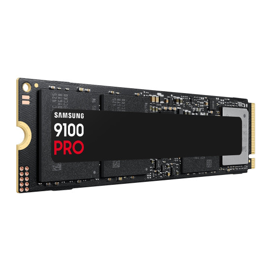 Вътрешен SSD диск SAMSUNG 9100 PRO, NVMe, M.2, 4TB, PCIe 5.0, 14.800 MB/s Read, 13.400 MB/s Write