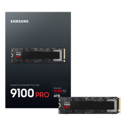Вътрешен SSD диск SAMSUNG 9100 PRO, NVMe, M.2, 4TB, PCIe 5.0, 14.800 MB/s Read, 13.400 MB/s Write