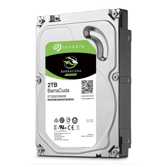 Вътрешен твърд диск SEAGATE Barracuda 2TB (ST2000DM008)