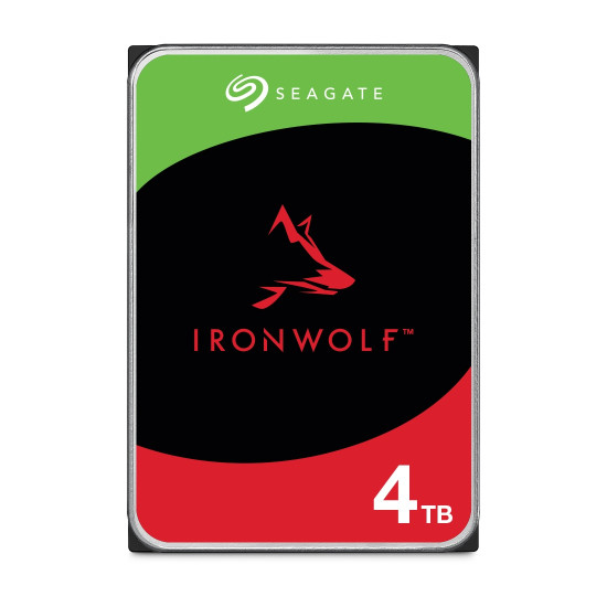 Вътрешен твърд диск SEAGATE IronWolf PRO Enterprise NAS HDD, 4TB, 7200rpm, 256MB кеш, 3.5 инча (4 броя)
