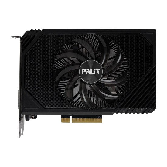 Видеокарта Palit GeForce RTX 3050 StormX, 6GB GDDR6, 96-bit, 1x DisplayPort 1.4a, 1x HDMI 2.1, 1x DVI