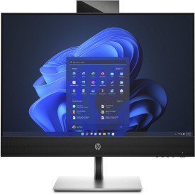 All-in-One компютър HP ProOne 440 G9 AiO, Intel Core i3-14100T, 23.8 инча, 8GB DDR5, 256GB SSD, Windows 11 Pro