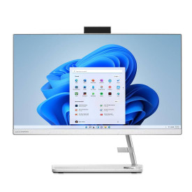 All-in-One компютър Lenovo IdeaCentre 3 22IAP7, 21.5 инча, Full HD, Intel Core i3-1215U, Intel UHD Graphics, 8GB DDR4, 256GB SSD, White
