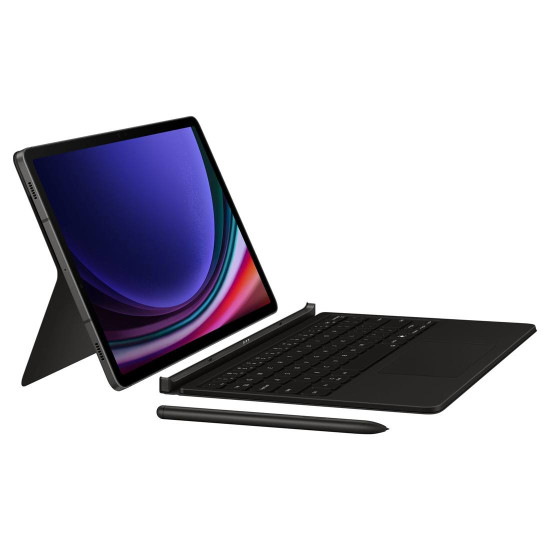 Безжична клавиатура SAMSUNG TAB S9/FE Book Cover Keyboard, Black