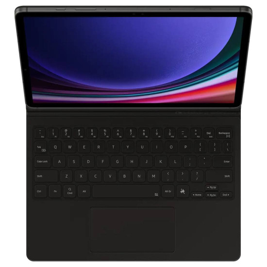 Безжична клавиатура SAMSUNG TAB S9/FE Book Cover Keyboard, Black