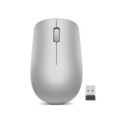 Безжична мишка LENOVO 530 Wireless Mouse, Platinum Grey