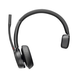 Безжични слушалки HP Poly Voyager 4310, UC, Monaural, BT700 USB-A адаптер, Стойка за зареждане