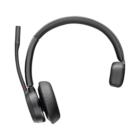 Безжични слушалки HP Poly Voyager 4310, UC, Monaural, BT700 USB-A адаптер, Стойка за зареждане