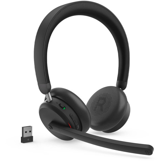 Безжични слушалки Lenovo Dual-Mode Wireless ANC Headset 6550 (USB-A, Teams)