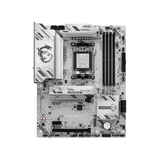 Дънна платка MSI B850 GAMING PLUS WIFI6E, ATX, AM5, 4 x DDR5, Wi-Fi 6E, Bluetooth