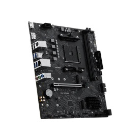 Дънна платка MSI PRO B550M-B, mATX, AM4, DDR4, 1 x PCIe 4.0 x16, 2 x M.2, HDMI, DisplayPort, 1G LAN, 7.1-канално аудио