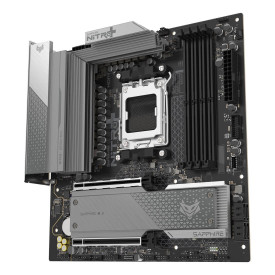 Дънна платка Sapphire NITRO+ AMD B850M, AM5, 4xDDR5, PCIe5, LAN 2.5 Gbps, WiFi6, USB, mATX