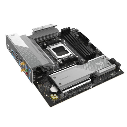 Дънна платка Sapphire NITRO+ AMD B850M, AM5, 4xDDR5, PCIe5, LAN 2.5 Gbps, WiFi6, USB, mATX