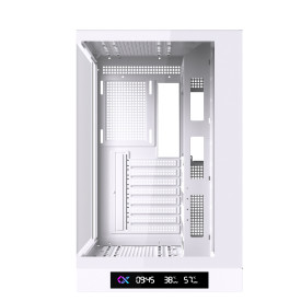 Кутия за компютър Cloud DGT Arctic EN49620, USB 3.0 + USB 2.0, 2 x TG, 3 x J22A PWM Arctic Reverse, 1 x J22A PWM Arctic, White