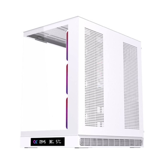 Кутия за компютър Cloud DGT Arctic EN49620, USB 3.0 + USB 2.0, 2 x TG, 3 x J22A PWM Arctic Reverse, 1 x J22A PWM Arctic, White