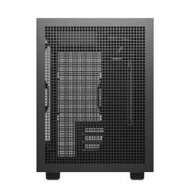 Кутия за компютър DeepCool CH260 WOOD, Mini Tower, 2 x USB 3.0, 1 x USB Type-C Gen 2, 1 x Audio, Black