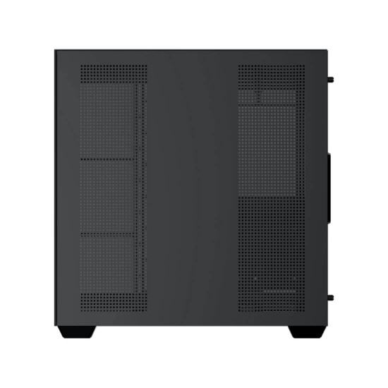 Кутия за компютър XIGMATEK Aqua V Air, Black, ATX, U3x2 + Type C, 2PCS TG, 6PCS Z22A Reverse & 1PC Z22A, ARGB Remote Control Kit