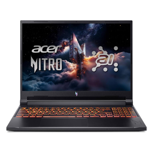 Лаптоп ACER Nitro ANV16-42-R1MW, AMD Ryzen 7 260, 16 инча WUXGA, 16GB RAM, 1TB SSD, RTX 5060