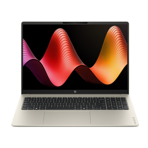 Лаптоп HP OmniBook 3 16-by0040nn, AMD Ryzen 5 40, 16 инча, 16 GB RAM, 512 GB SSD, Windows 11 Home, Gold