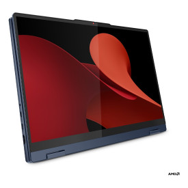 Лаптоп LENOVO IdeaPad 5 2-in-1, AMD Ryzen 7 8845HS, 16 инча WUXGA, тъчскрийн, 16GB DDR5, 1TB SSD, Windows 11 Home + Стилус
