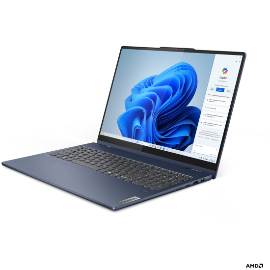 Лаптоп LENOVO IdeaPad 5 2-in-1, AMD Ryzen 7 8845HS, 16 инча WUXGA, тъчскрийн, 16GB DDR5, 1TB SSD, Windows 11 Home + Стилус
