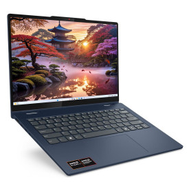 Лаптоп LENOVO IdeaPad 5 2-in-1 Intel Core Ultra 5 225H, 16 инча, WUXGA Touch, 16GB DDR5, 1TB SSD, Windows 11 Home, Cosmic Blue