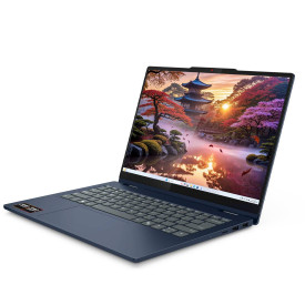 Лаптоп LENOVO IdeaPad 5 2-in-1 Intel Core Ultra 5 225H, 16 инча, WUXGA Touch, 16GB DDR5, 1TB SSD, Windows 11 Home, Cosmic Blue