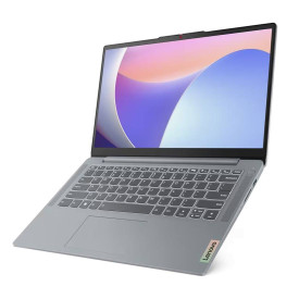 Лаптоп LENOVO IdeaPad Slim 3, AMD Ryzen 7 7730U, 14 инча FHD, 16GB DDR4, 512GB SSD, Сив