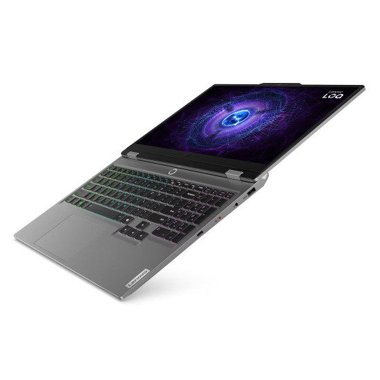 Лаптоп Lenovo LOQ 15IAX9, Intel Core i5-12450H, 15.6 инча FHD 144Hz sRGB, 24GB DDR5, 512GB SSD, RTX4050 6GB, Luna Grey