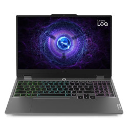 Лаптоп Lenovo LOQ 15IAX9, Intel Core i5-12450H, 15.6 инча FHD 144Hz sRGB, 24GB DDR5, 512GB SSD, RTX4050 6GB, Luna Grey
