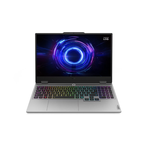 Лаптоп Lenovo LOQ 15IRX10, 15.6 инча, Intel Core i7-13650HX, 24GB DDR5, 512GB SSD, RTX 5070 8GB, FHD 144Hz, Luna Grey