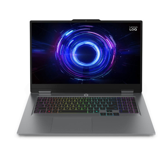 Лаптоп LENOVO LOQ, Intel Core i7-13650HX, 17.3 инча, FHD, 165 Hz, 16 GB DDR5, 512 GB PCIe, NVIDIA GeForce RTX 5050 8 GB, Luna Grey