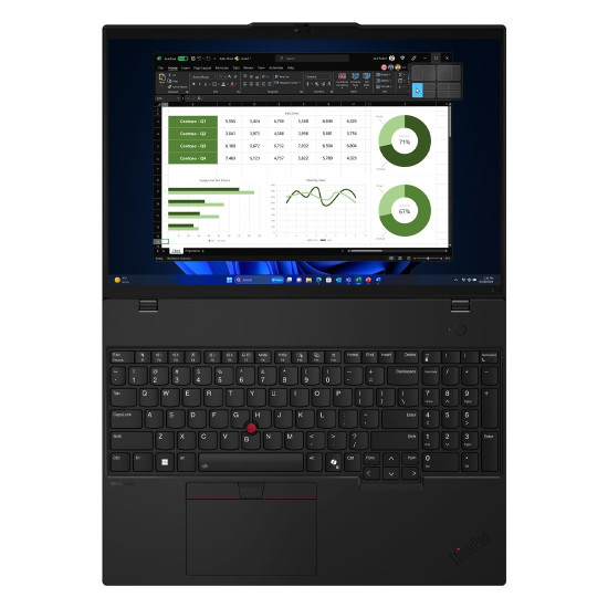 Лаптоп LENOVO ThinkPad L16 G1 T, Intel Core Ultra 7 155U, 16 инча, 32GB RAM, 1TB SSD, Windows 11 Pro